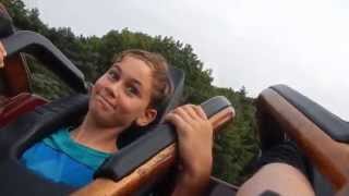 lenn rides the python @ the efteling