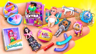 10 Kreasi Boneka Miniatur dan Mainan untuk Barbie dan LOL Surprise