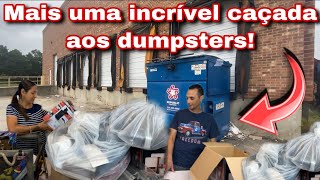 MAIS UMA INCRÍVEL CAÇADA AOS DUMPSTERS DOS ESTADOS UNIDOS!🇺🇸🇺🇸🇺🇸🇺🇸