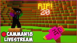 Minecraft, But If One Of Us Touch Grass, The Other Explodes... (ft. AyoDen) camman18 Full Twitch VOD