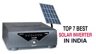 Top 7 Best Solar Inverter in India with Price | Best Solar Inverter Brand