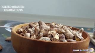 SALTED ROASTED CASHEW NUTS 250G