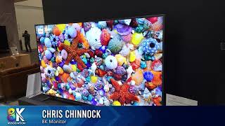 Display Week 2022 - TCL CSOT Shows Printed 8K TV