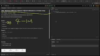 Leetcode easy problem 3423. Maximum Difference Between Adjacent Elements in a Circular Array|devops