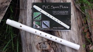 Making a DIY Native American Style Flute Out of a PVC Pipe