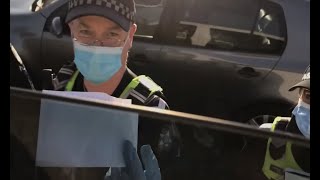 Sovereign Citizen Refuses To Comply At A Checkpoint