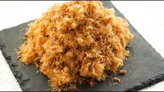 No Oven!No Bread Machine!How to Make Pork Floss?Softy and Puffy!