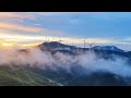 云雾缭绕人间仙境 旅行推荐官 登上山顶看美景 云冰山