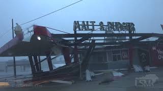 08-29-2021 Thibodaux, LA - Hurricane Ida Brings High Winds and Fallen Trees