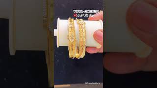 Woww🤩New collections of gold bangle from Visruta✨ Coimbatore 🤩||goldshoping #shortsfeed