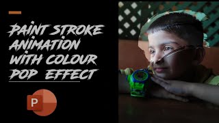 Paint Stroke Animation With Colour Pop Effect | PPT | Paint Brush Effect | POP Effect in PPT