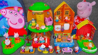 94 Minutes of Satisfying ASMR Unboxing | Adorable Peppa Pig Farmhouse Playset Toys Collection 🌳