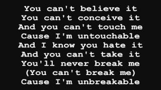 Michael Jackson-Unbreakable Lyrics (HQ)