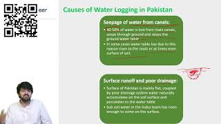 Causes of water logging