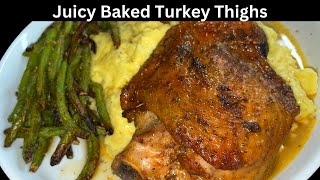 A Quick Turkey Thigh Dinner in UNDER 2 hours!! | Tanny Cooks