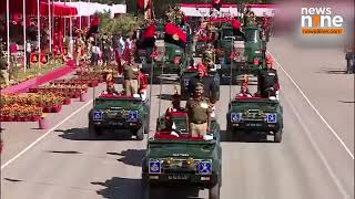 BSF Foundation Day: Amit Shah Salutes Parading Contingents in Jodhpur | News9