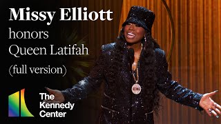 Missy Elliott honors Queen Latifah (Extended Version) | 46th Kennedy Center Honors
