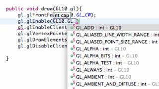 Android Developing Applications Tutorial 181 OpenGL Culling