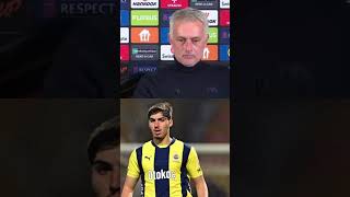 Mourinho'dan Yusuf Akçiçek yorumu. #fenerbahçe #mourinho #sondakika #canlı #pressconference