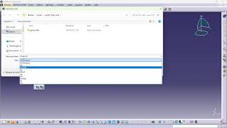 How to import (.cgr, .igs, .model, .stl, .stp) files from catia V5