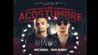 Arcangel - Me Acostumbre ft. Bad Bunny (Audio Official)