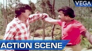 Murali Fights Jayashree's Brother || Kalamellam Un Madiyil Tamil Movie || Action Scene