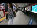 yotsuya station m12 walk tokyo metro marunouchi line exploration japan 4k