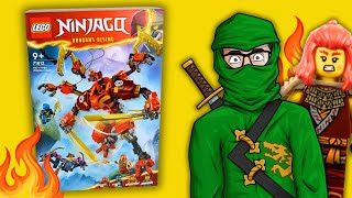 MECH WSPINACZKOWY KAIA 🔥 LEGO NINJAGO 71812 / RECENZJA