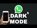 How to enable/disable Dark mode in WhatsApp Mobile|Turn on Dark Theme whatsapp Mobile|2020|MJ Hacks