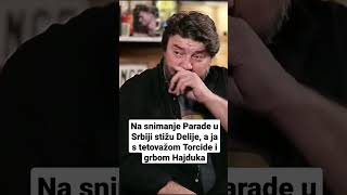 Goran Navojec - Na snimanje Parade u Srbiji stižu Delije, a ja s tetovažom Torcide i grbom Hajduka