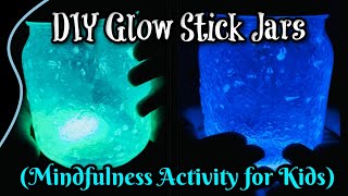 DIY Glow Stick Jars