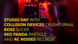 2024-11-14 Studio Day with Crushturnal, Slicer, Particle, and Ricorda