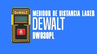 Unboxing en español Medidor de distancia láser DEWALT dw030pl