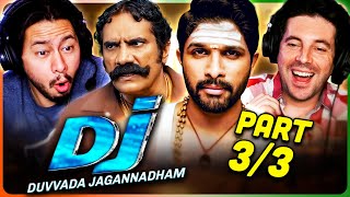 DJ: DUVVADA JAGANNADHAM Movie Reaction Part (3/3)! | Allu Arjun | Pooja Hegde | Rao Ramesh