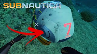 Life Pod 7 location in Subnautica