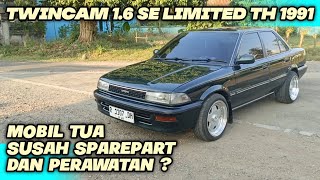 Toyota Twincam 1.6 SE Limited Tahun 1991, Siap Pakai..