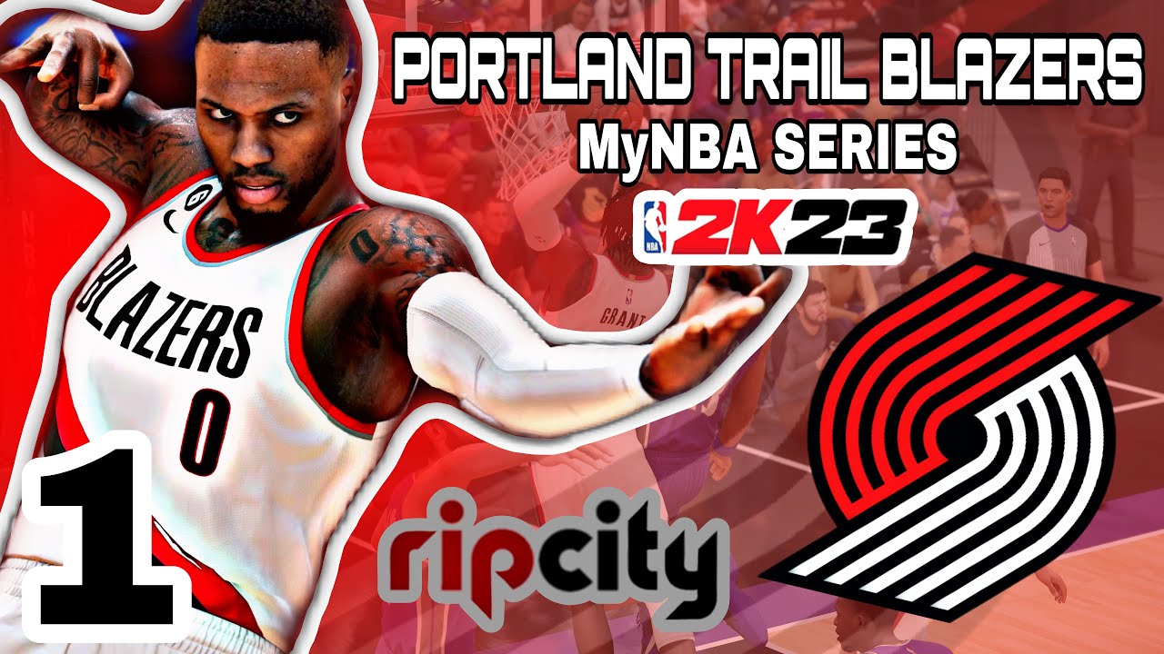 Opening Night! | NBA 2k23 Portland Trail Blazers MyNBA Series #1 - YouTube