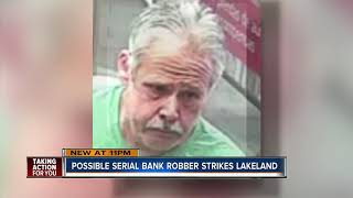 FBI searching for suspected Florida serial bank robber; considered armed and dangerous