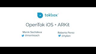 OpenTok iOS & ARKit