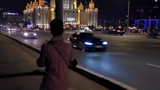 Moscow never sleeps, Novoarbatskiy bridge,  14.07.21, HD video quality