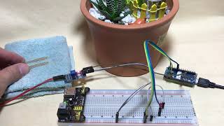 Arduino：土壤濕度檢測YL-38 + YL-69