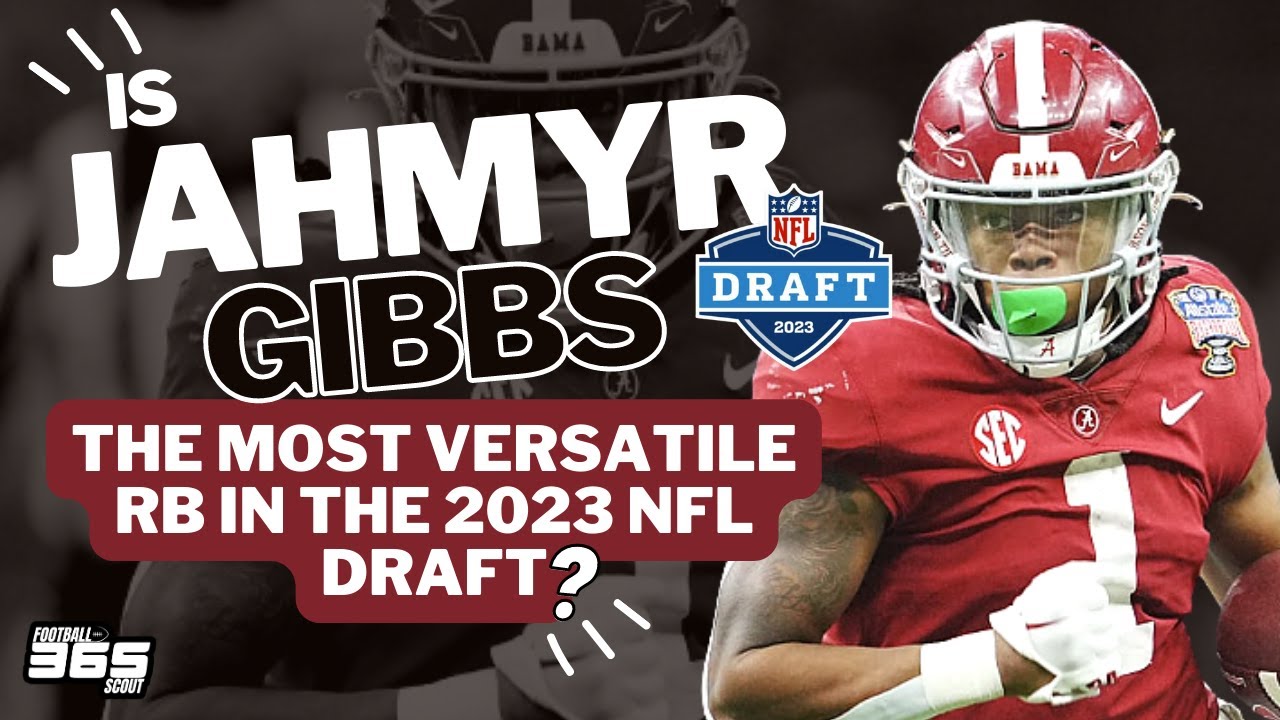 Alabama RB Jahmyr Gibbs NFL Draft Profile | 2023 NFL Draft - Win Big Sports