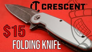 Crescent Tool 3.5 in. Folding Knife | Torture Test/ Review