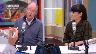 Don Brash and Amber Peebles on the panel