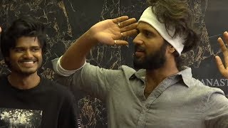 Vijay Devarakonda With His Brother Anand Devarkonda Exclusive Visuals | Manastars