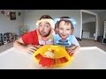 FATHER & SON PLAY PIE FACE SHOWDOWN!