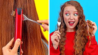 GEWELDIGE HAARTRUCS EN HACKS || Coole en gemakkelijke kapsels voor meiden door 123 GO!