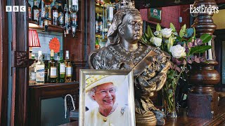 Albert Square commemorates the Queen | EastEnders  - BBC