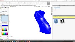 Creating a loft with guide curves