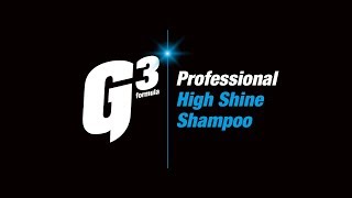 G3 Pro High Shine Shampoo - How to Use | @G3Professional